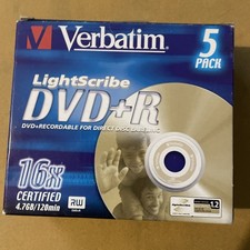 Verbatim Lightscribe DVD+R 5