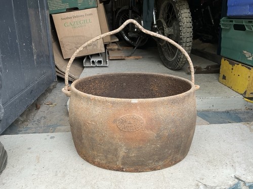 Large old antique vintage - large, cast