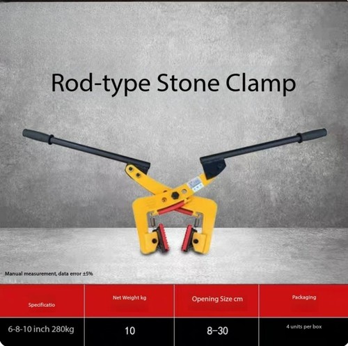 Stone clamp for curbs - stone,