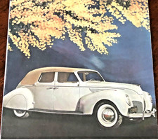 LINCOLN ZEPHYR V-12 Print Advertisement (14” x 9.5") Antique Cars VINTAGE 1940's