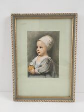 Anthony Van Dyck Vintage Print On Silk Of Charles I Son