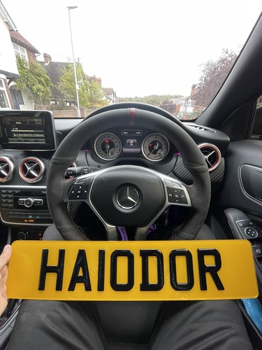 Haider number plate ha10 dor - haider,