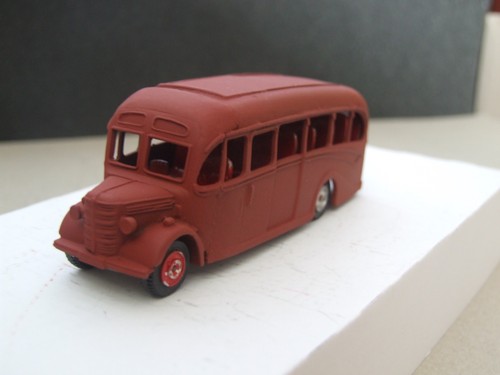 White metal part built model - white,