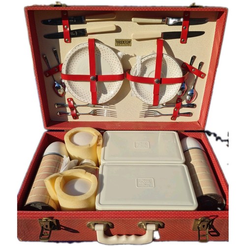 Vintage brexton picnic hamper - brexton,