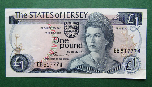 1976 states jersey - £1, one