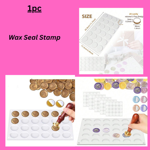 Grid round flat - bottom, wax