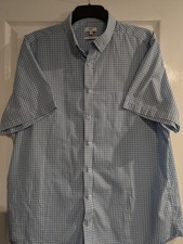 F&F Tesco Men's Light Blue Check Shirt