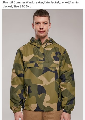 Brandit swedish camo hooded - brandit,