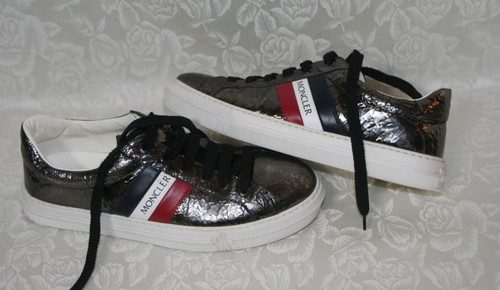 Moncler crackle metallic