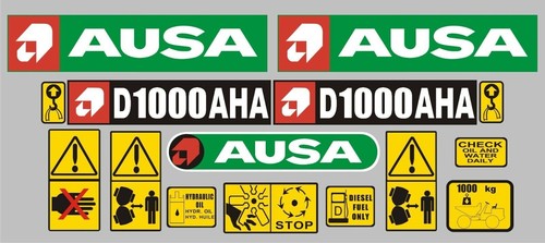 Decal sticker set for ausa - sticker,