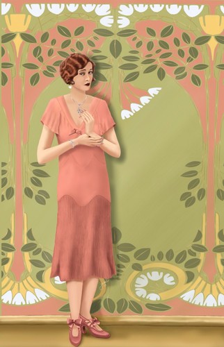 Antique sewing pattern - antique, pattern-
