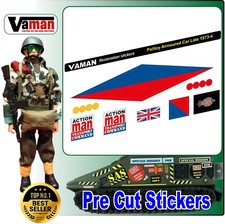 Action Man Stickers Armoured