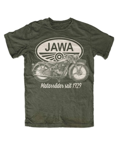 Jawa shirt olive motorcycle - t-shirt,