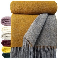 Wool blanket 100% virgin wool