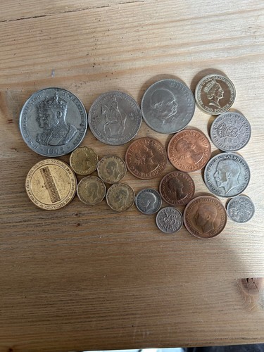 Coin collection including 1902