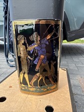 Handmade greece vase with - in,