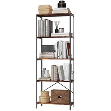 HOMCOM 5-Tier Bookshelf