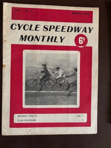 Cycle speedway monthly - speedway,