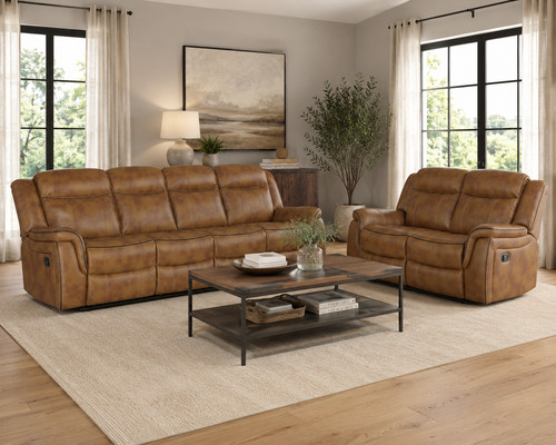 Tan brown leather - tan,