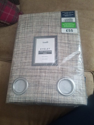 Dunelm eyelet lined - dunelm, curtains