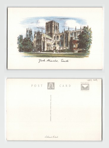 Postcard york minster - -,