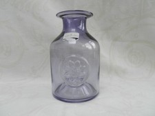 Dartington glass bottle vase