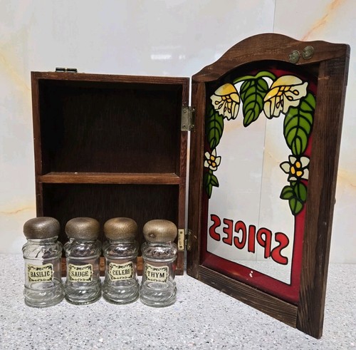 Vintage 1970s wooden - 1970s, spice