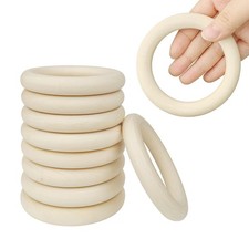 Natural Wooden Linking Rings