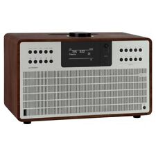 REVO SUPER CD DAB+ FM DIGITAL RADIO WITH BLUETOOTH WALNUT/SILVER