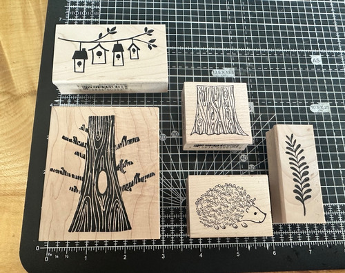 Savvy stamps wooden tree - savvy,