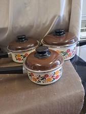 Vintage 1970s  Pan Set 