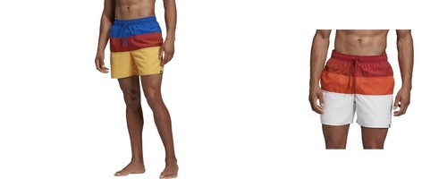 New boys adidas colour block - new,