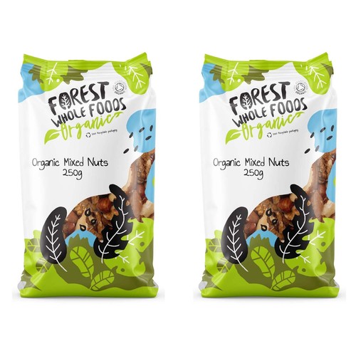 Organic mixed nuts - organic,