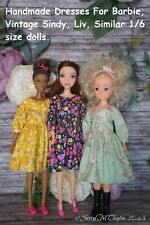 Handmade Barbie, MyScene, Liv, Vintage Sindy doll clothes
