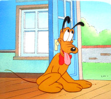 PLUTO WALT DISNEY '80s