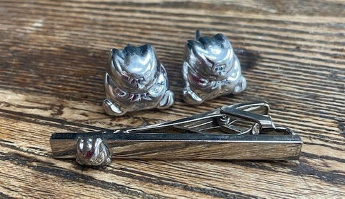 Dunhill bulldog solid silver - dunhill,