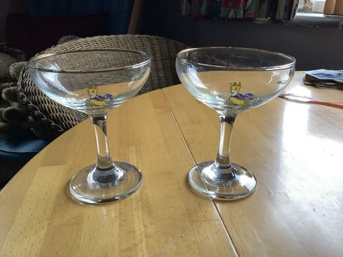 Vintage pair babycham - vintage, of