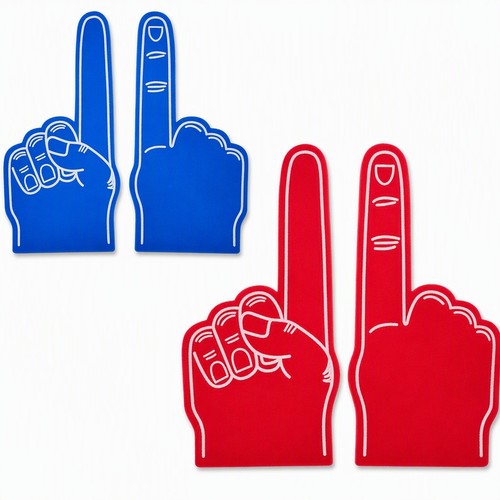 Foam finger universal large - foam,