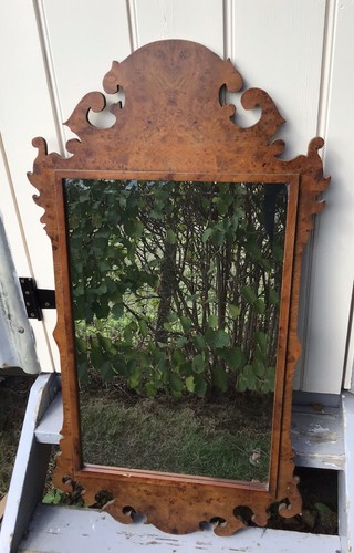 Antique burr walnut fretwork - antique,