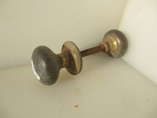 Victorian brass door - brass,