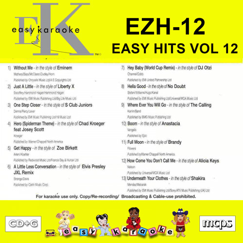 Easy karaoke cdg - cdg, hits