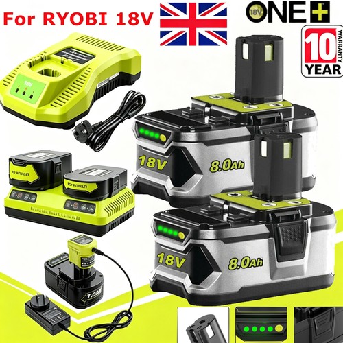0ah 18v battery uk - 8.0ah,