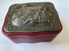 LOVELY  SOLID SILVER LEATHER