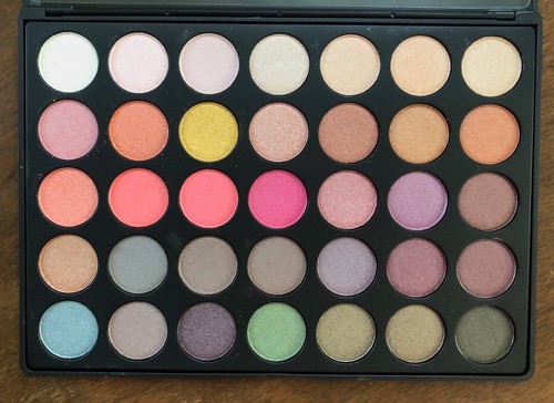 Morphe 35e eyeshadow palette - morphe,