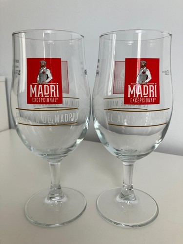 New madri pint glasses - 2,