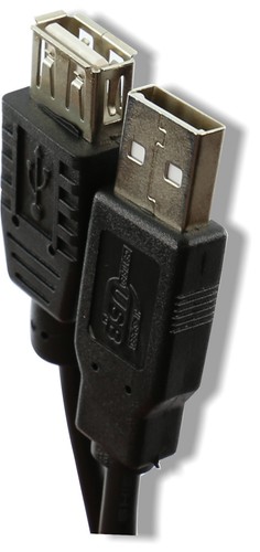 Long usb 0 extension - 5m, 2.0