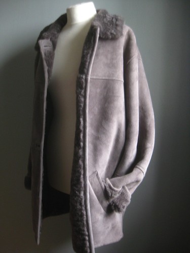 Vintage sheepskin shearling - sheepskin,