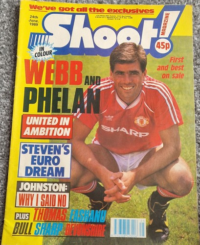 Shoot magazine 24th june - shoot, 1989