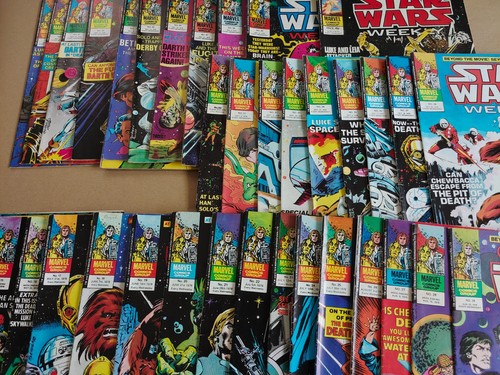 37x star wars weekly marvel - star,