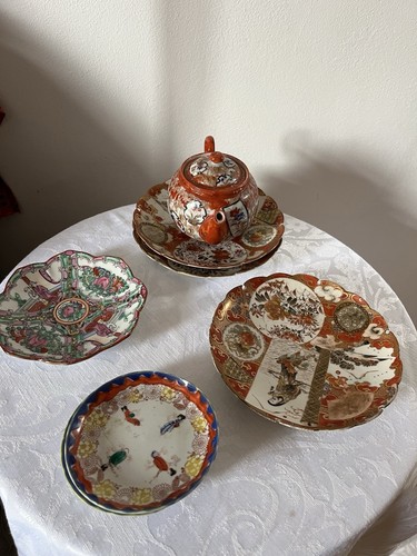 Vintage imari pattern - x,